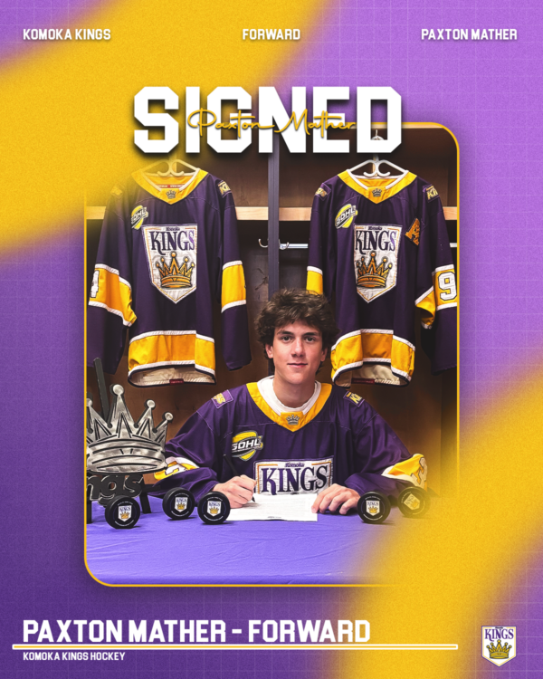 Kings Sign Forward Paxton Mather for 2026-27