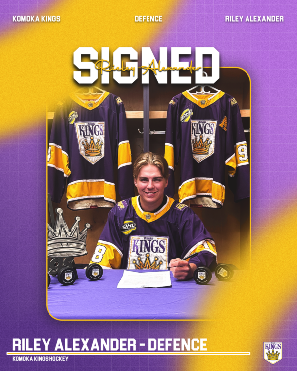 Veteran D-Man Riley Alexander Returns to Komoka