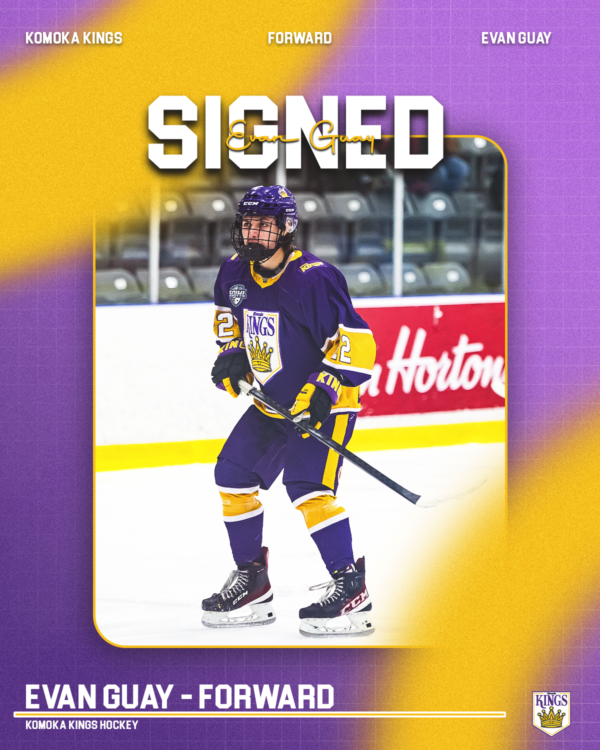 Forward Evan Guay Signs in Komoka